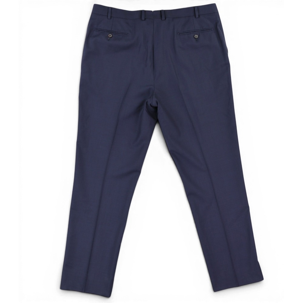 SuitSupply Suit 44L Blue Perennial Vitale Barberis Canonico 110's Wool - Picture 15 of 16